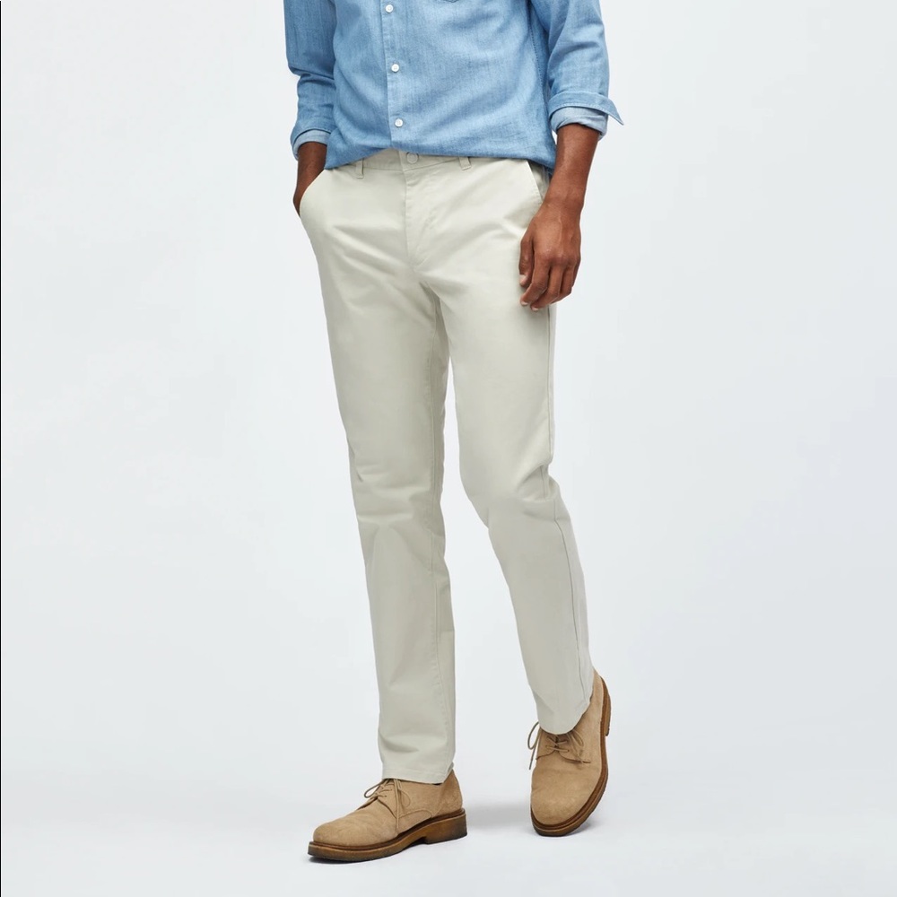 Original Stretch Washed Chino - millstone